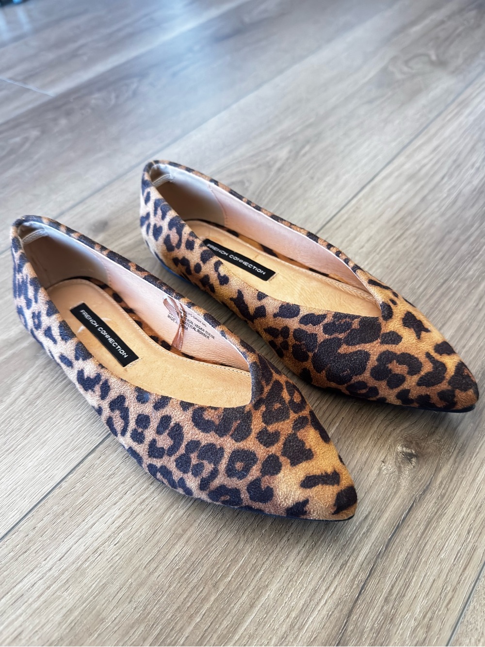 French Connection Leopard Print Flats – Like New – Women’s Size 6 🐆